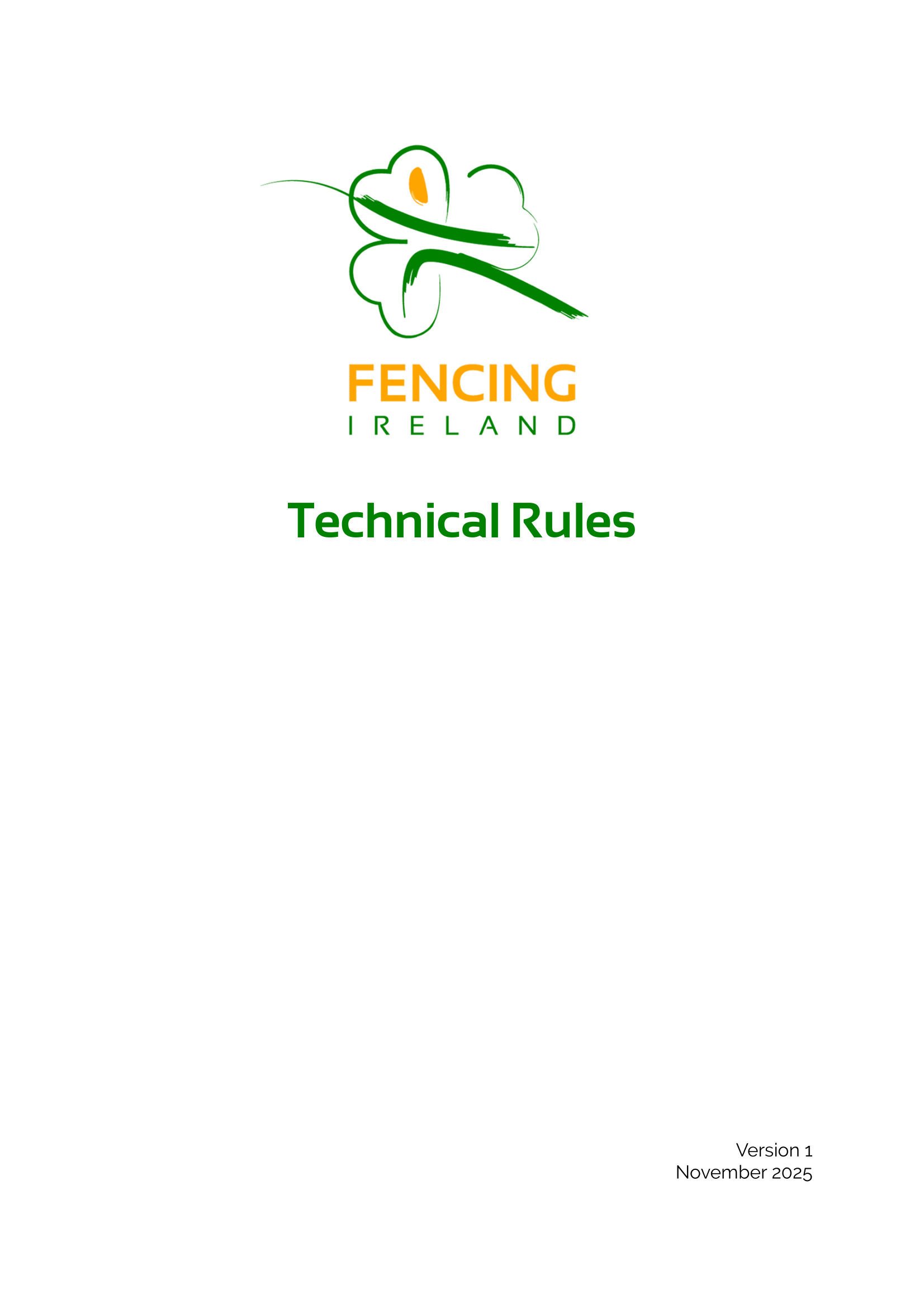 Technical Rules - Front Page - Nov 2025
