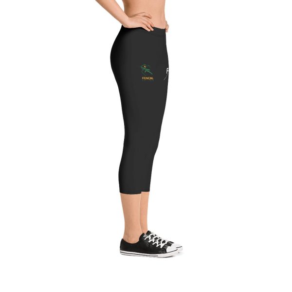 Fencing Ireland Black Capri Leggings - FOIL - Image 4