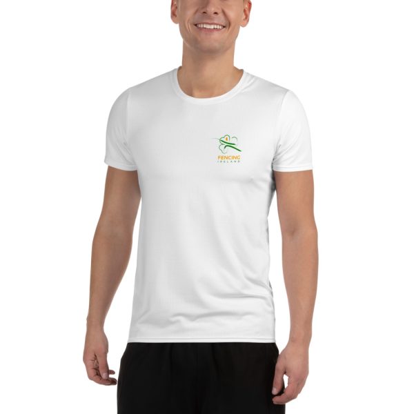 Fencing Ireland Men’s Athletic T-shirt - White